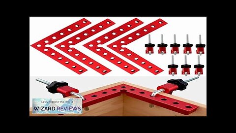 90 Degrees L-Shaped Auxiliary Fixture Splicing Board Positioning Panel Fixed Clip Review