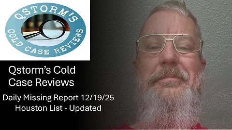 Cold Case Reviews/Dec Houston Bayou Deaths Update