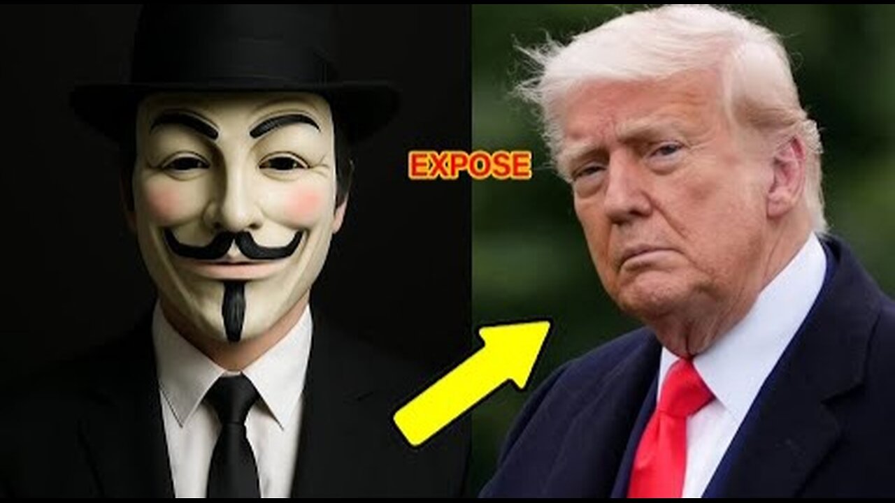 Anonymous Reveals The Epstein Files Trump Never Wanted You To See