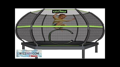 7FT Trampoline for Kids Heavy Duty Recreational Trampolines Toddler Trampoline Review