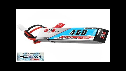 Gaoneng GNB 7.4V 450mAh 80C 2S LiPo Battery JST Plug for RC Review