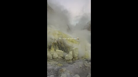 Inside the ljen Crater 🌋