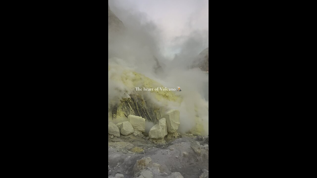 Inside the ljen Crater 🌋