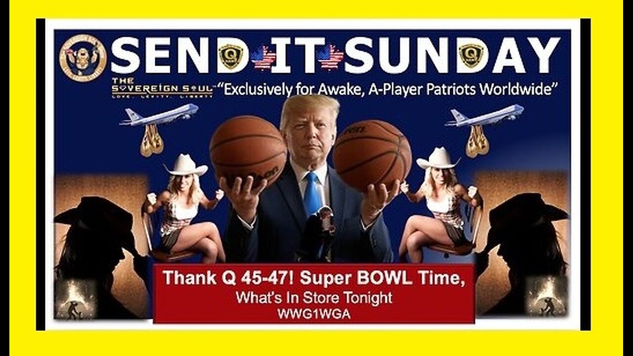 ⚡️SEND IT SUNDAY⚡️[DS] Wipe Out, Trump at Super Bowl, Elon with the DOGE Ads - EPIC Week Ahead!