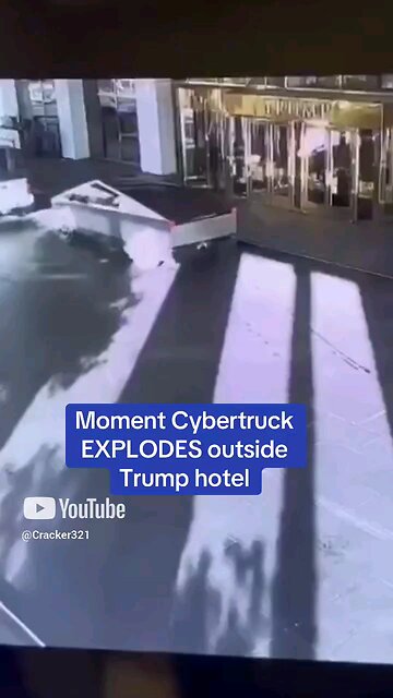 Cybertruck Explodes Outside Trump Hotel
