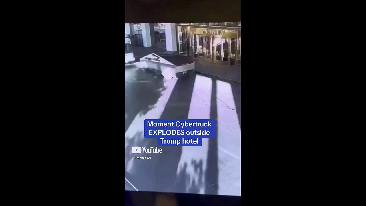 Cybertruck Explodes Outside Trump Hotel