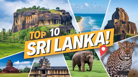 📍 Top 10 Most Beautiful Places to Visit in Sri Lanka | Breathtaking Travel Destinations