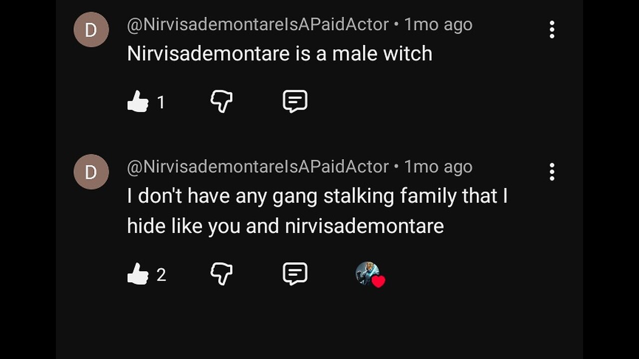 Matthew weider is the Nirvissdemontare troll account from YouTube