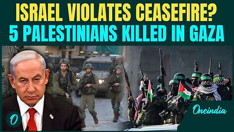 Gaza Ceasefire Collapses In Less Than 24 Hrs IDF Kills 5 Palestinians