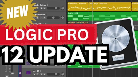 Logic Pro 12 NEW Features Explained: Chord ID, AI Synths & Subscription Shock