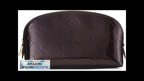 Louis Vuitton Pre-Loved Purple Monogram Vernis Pochette Cosmetique PurpleCompact Review