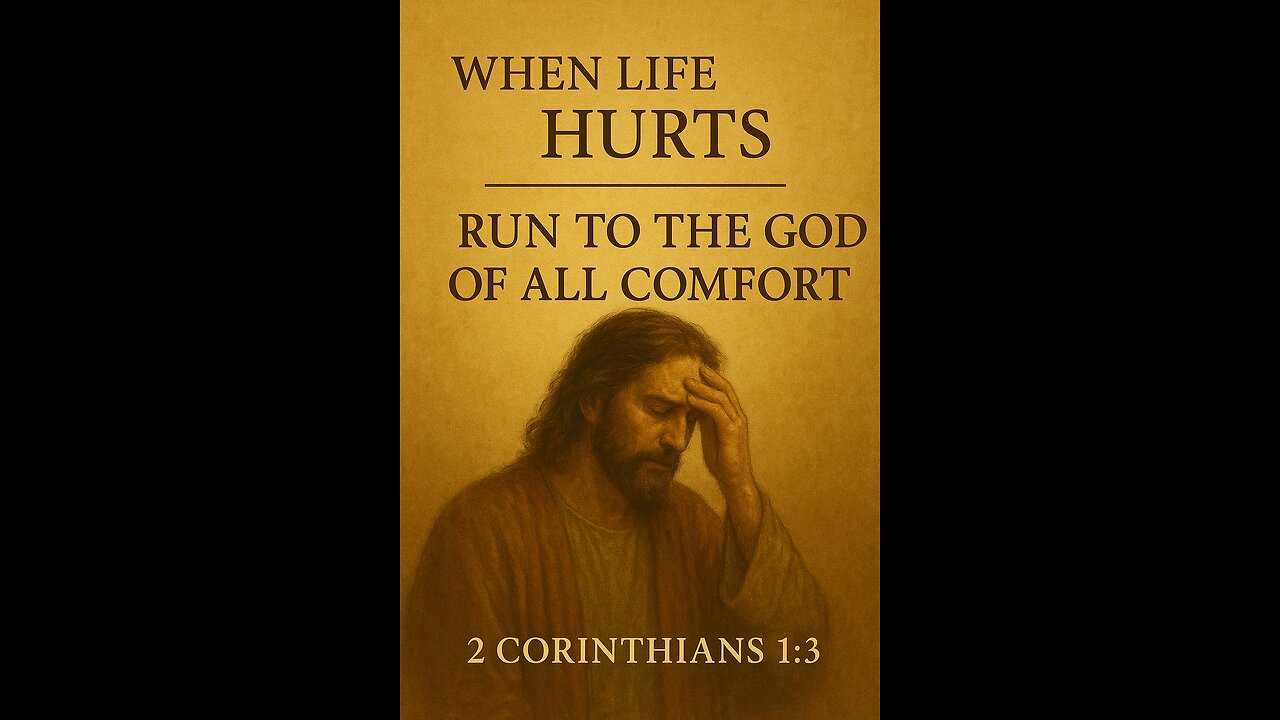 “When Life Hurts — Run to the God of All Comfort”