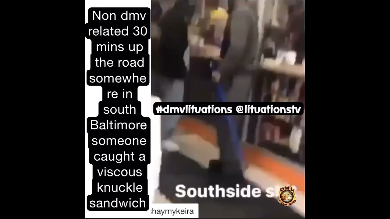 South baltimore OG knocks a man out cold