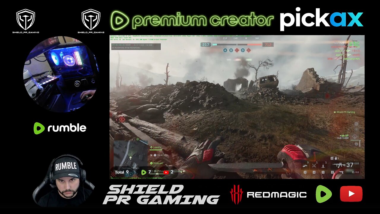 12/05/25 | Day 3 of Battlefield 6 Red Bull Challenge! Follow me on PickAx (referral in description)