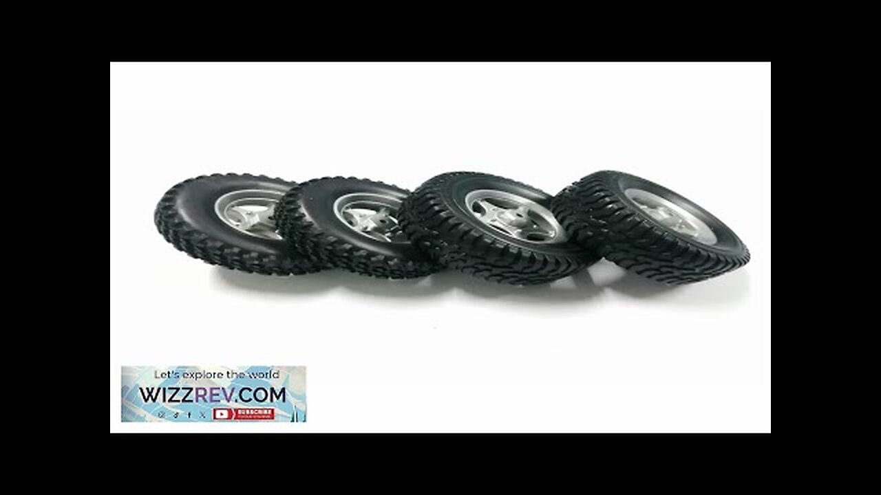 4PCS SG PINECONE FORSET 1612 WPL WP14 1/16 RC Car Parts Tires Review