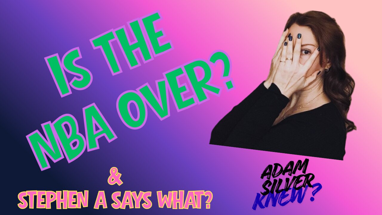 NBA In Trouble? What is Stephen A Talking About?