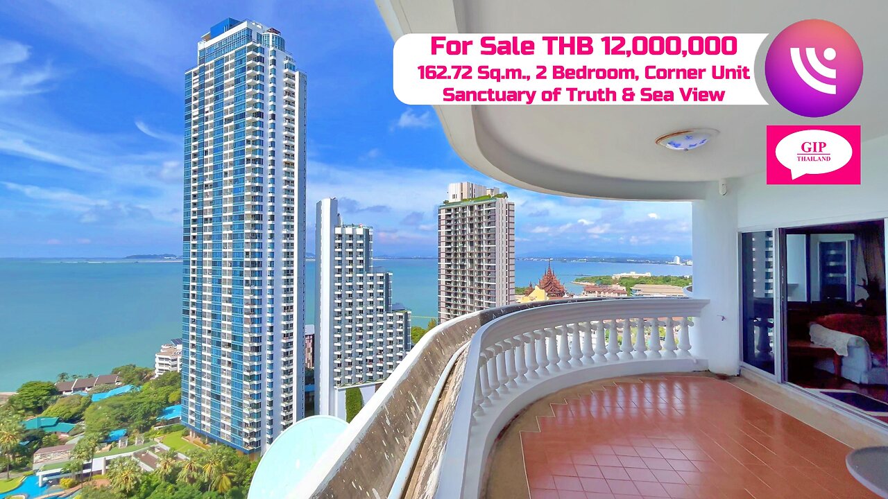 Silver Beach Condominium, Wong Amat, Pattaya, Thailand, THB 11,000,000, 2 Bedroom, For Sale PRICE REDUCED