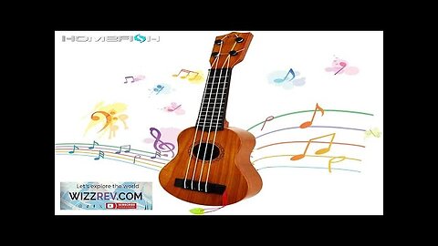 35cm Ukulele Children Guitar Toy Can Be Used To Play Elementary Instruments Review