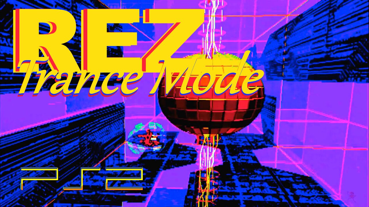 Rez, Trance Mode (PS2 remaster) - Stage 1 Boss