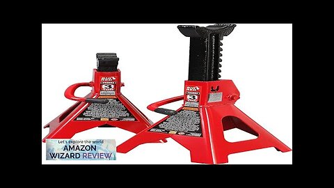 BIG RED T43202 Torin Heavy Duty Steel Jack Stands: 3 Ton (6000 Review