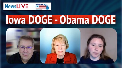 COS MI NewsLIVE - Iowa DOGE & Obama DOGE - Feb 21 2025
