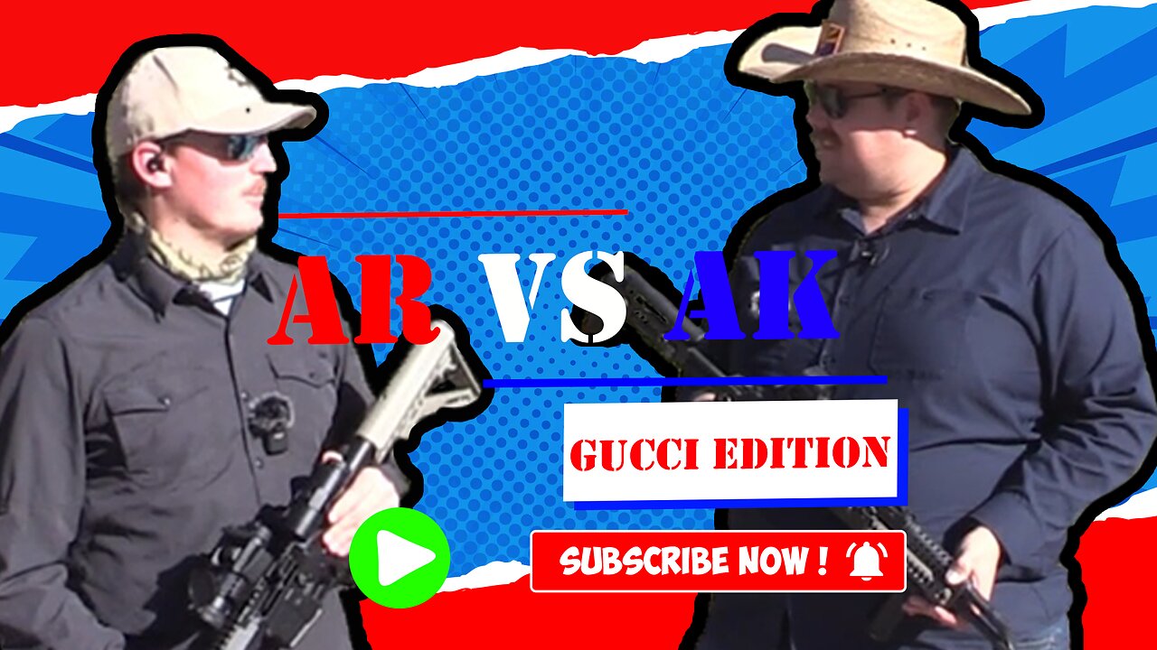 AR vs AK Gucci Edition