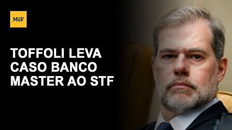 Investigação do Banco Master deverá ficar no STF, decide Toffoli