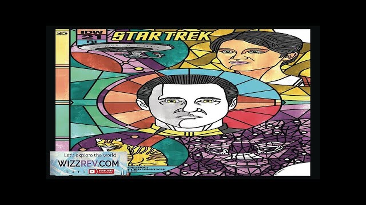 Star Trek #21 (Cover C Lendl Stained Glass Connecting Variant) Review