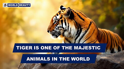 Tiger is one of the most iconic and majestic animals in the world | World Beauty | Tigers