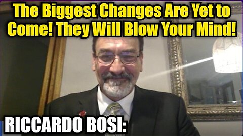 Riccardo Bosi: The Biggest Changes Are Yet to Come! They Will Blow Your Mind!