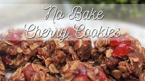 No-Bake Cherry Cookies | Sweet, Fun, and Kid-Approved!