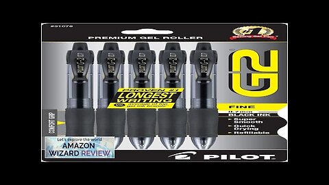 Pilot G2 Premium Gel Roller Pens Fine Point 0.7 mm Black Review