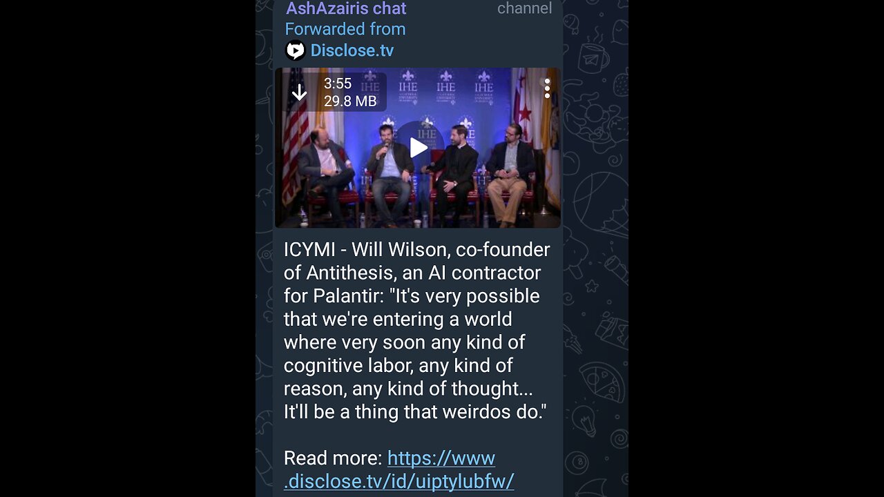 News Shorts: Antithesis Co-founder Will Willson versus Cognitive Workers