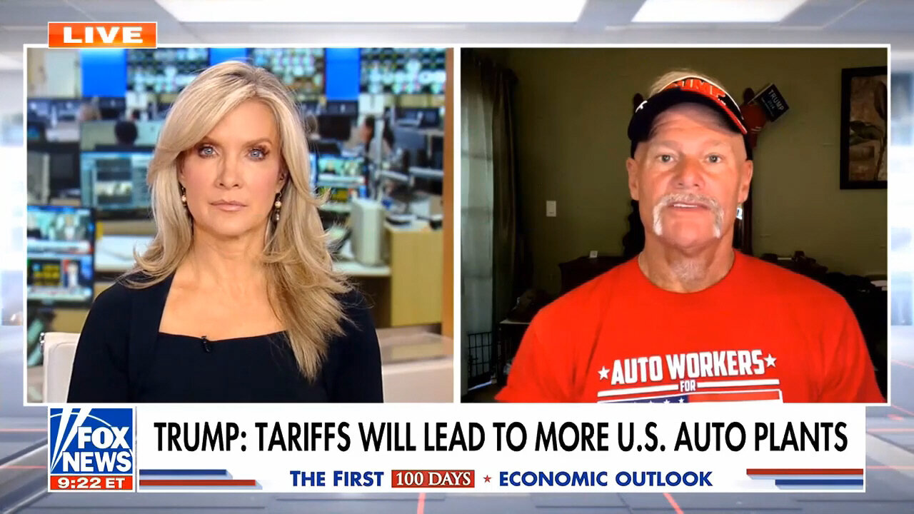 Auto Worker Praises Trump on Tariffs Bringing Jobs and Plants Back to America