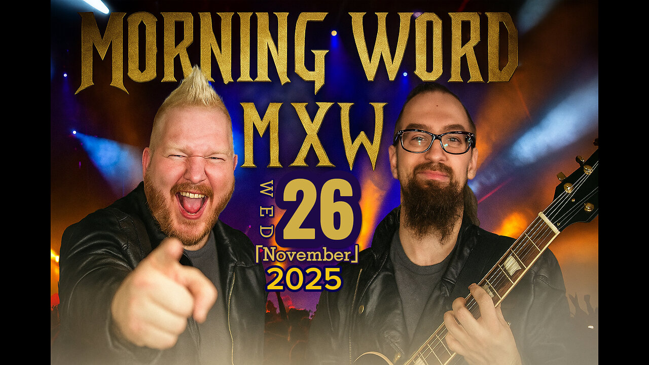 Morning Word 11/26/2025. The Reign of the Lord's Anointed.