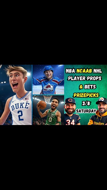 BEST FREE NBA Player Props TODAY | NCAAB PICKS| DUKE vs NC | SATURDAY