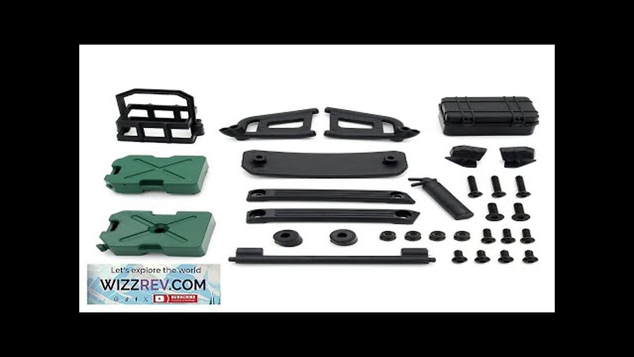 ZD Racing MT16 1/16 RC Car Parts Body Shell Decorative Components Set Review