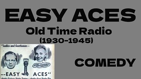 Easy Aces 1945 (ep172) Jane Gets Ready to Play the Part of a Farm Wife