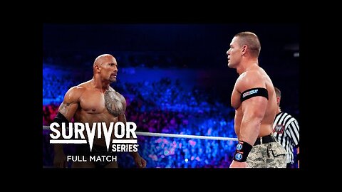 FULL MATCH - John Cena & The Rock vs. The Miz & R-Truth: Survivor Series 2011