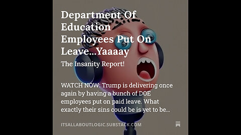 Department Of Education Employees Put On Leave...Yaaaay🥳