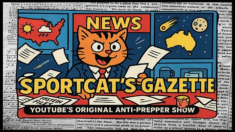 Sportcat’s Daily Gazette | Epstein Files Released NASA Reveals Alien Comet SPORTCAT BREAKS IT DOWN