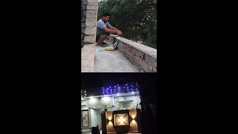 Aaj lagayi naye ghar me lights #shorts​ #vlogs​ #viralshorts​ #royalvijay #minivlogs​ #dailyshorts
