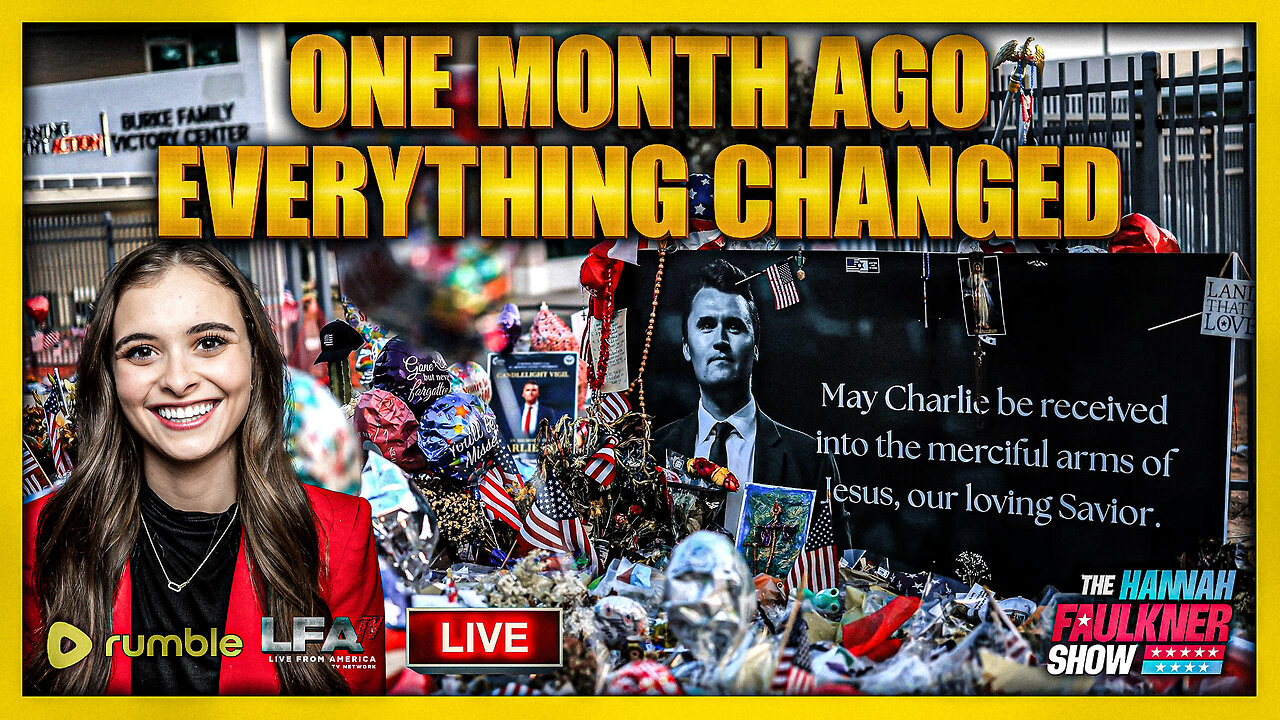 ONE MONTH AGO EVERYTHING CHANGED | LIVE WITH HANNAH FAULKNER 10.8.25 7PM