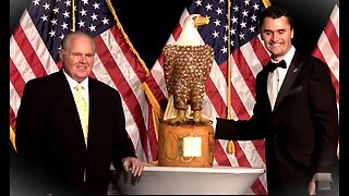 Rush Limbaugh describes Meeting Charlie Kirk the First Time.