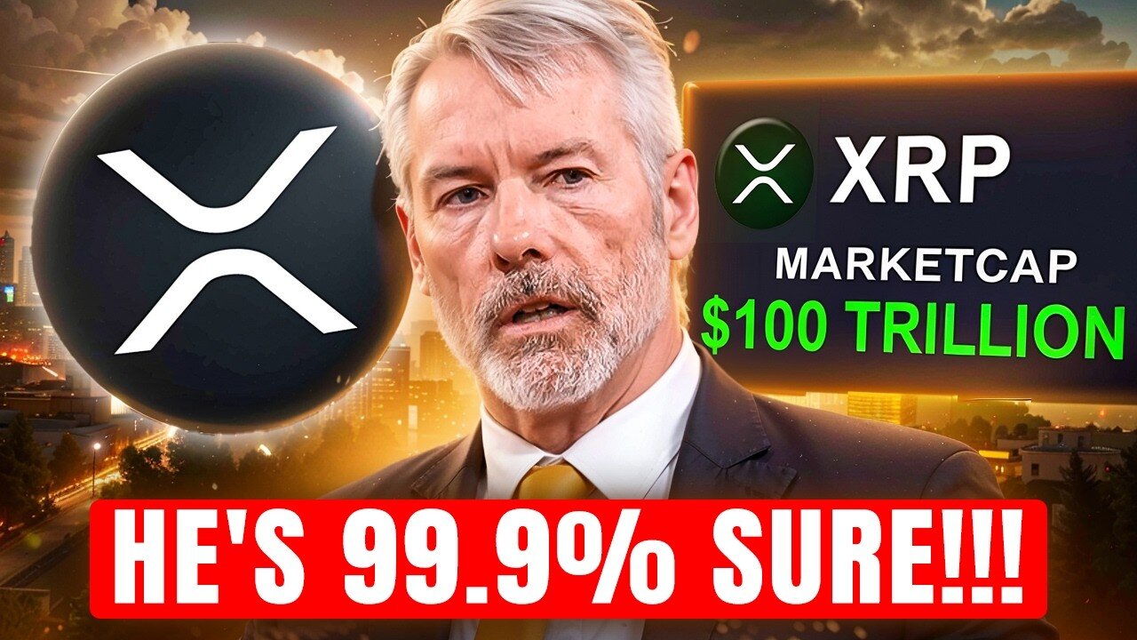 HE HAS PROOF! $100 TRILLION COMING TO XRP!? (Michael Saylor XRP Prediction)