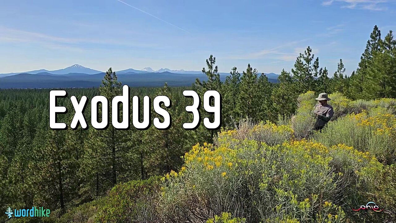 Exodus 39, Bible Reading in Nature, BSB