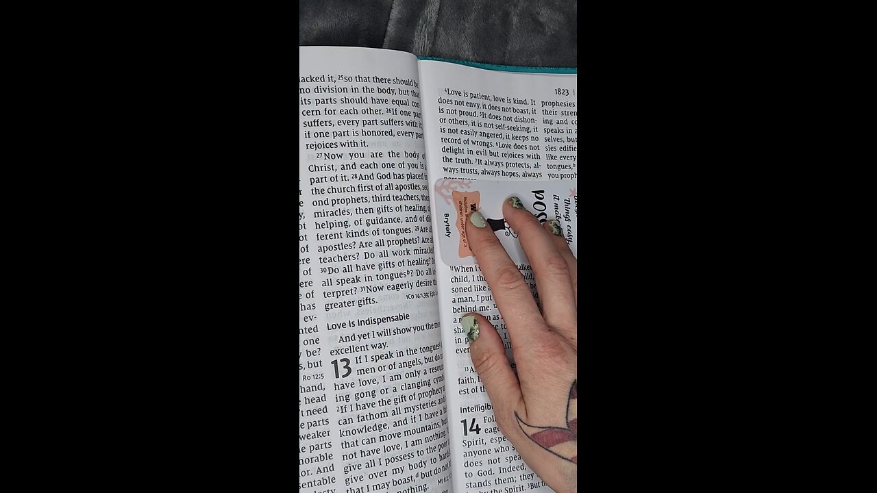 1 Corinthians 13: 4