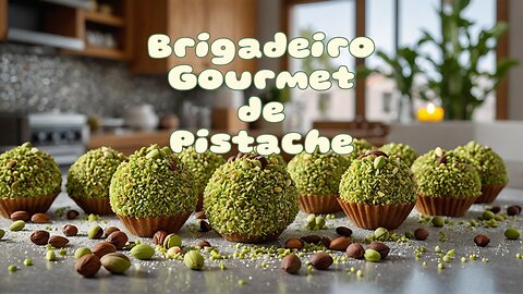 Brigadeiro Gourmet de Pistache