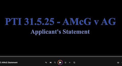 THE PEOPLES TRIBUNAL OF IRELAND - SOLICITOR NEGLIGENCE HEARING 31.5.25 - Applicant's Statement