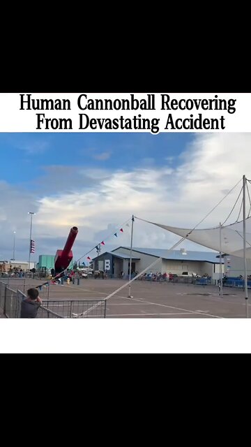 Rocket Man: Human Cannonball in Fatal Accident #Tragedy #Accident #Viral #japd